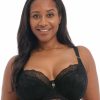 Bras * | Elomi Online Brianna Padded Half-Cup Bra Black