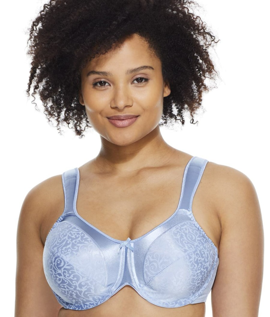 Bras * | Bali Outlet Satin Tracings Minimizer Bra