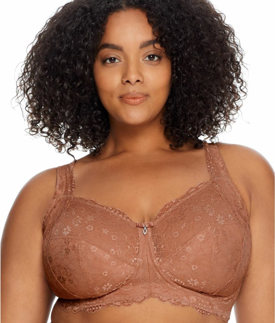 Bras * | Curvy Couture Outlet Luxe Lace Bralette