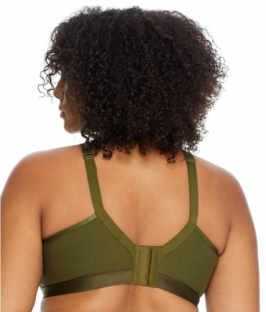 Bras * | Curvy Couture Cheap Cotton Luxe Wire-Free Bra