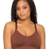 Bras * | Curvy Couture Online Smooth Seamless Comfort Wire-Free Bra