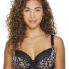 Bras * | Freya Online Boho Vibes Plunge Bra Black