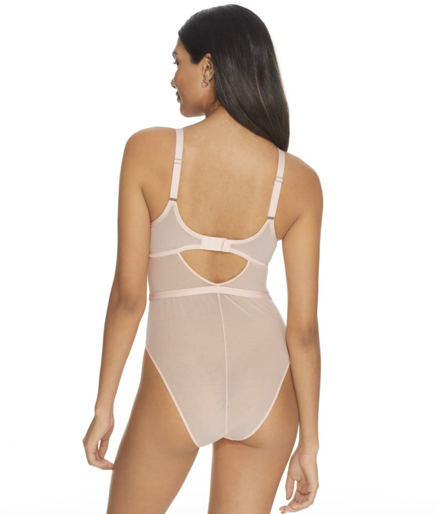 Bras * | Curvy Kate Online Lucky Star Plunge Bodysuit