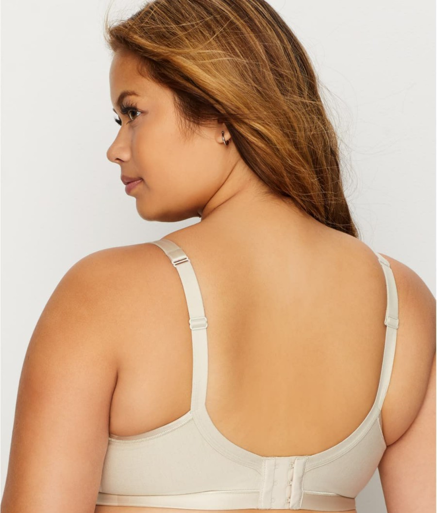 Bras * | Curvy Couture Online Cotton Comfort Luxe Bra