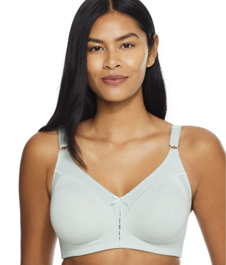 Bras * | Bali Sale Double Support Cotton Wire-Free Bra