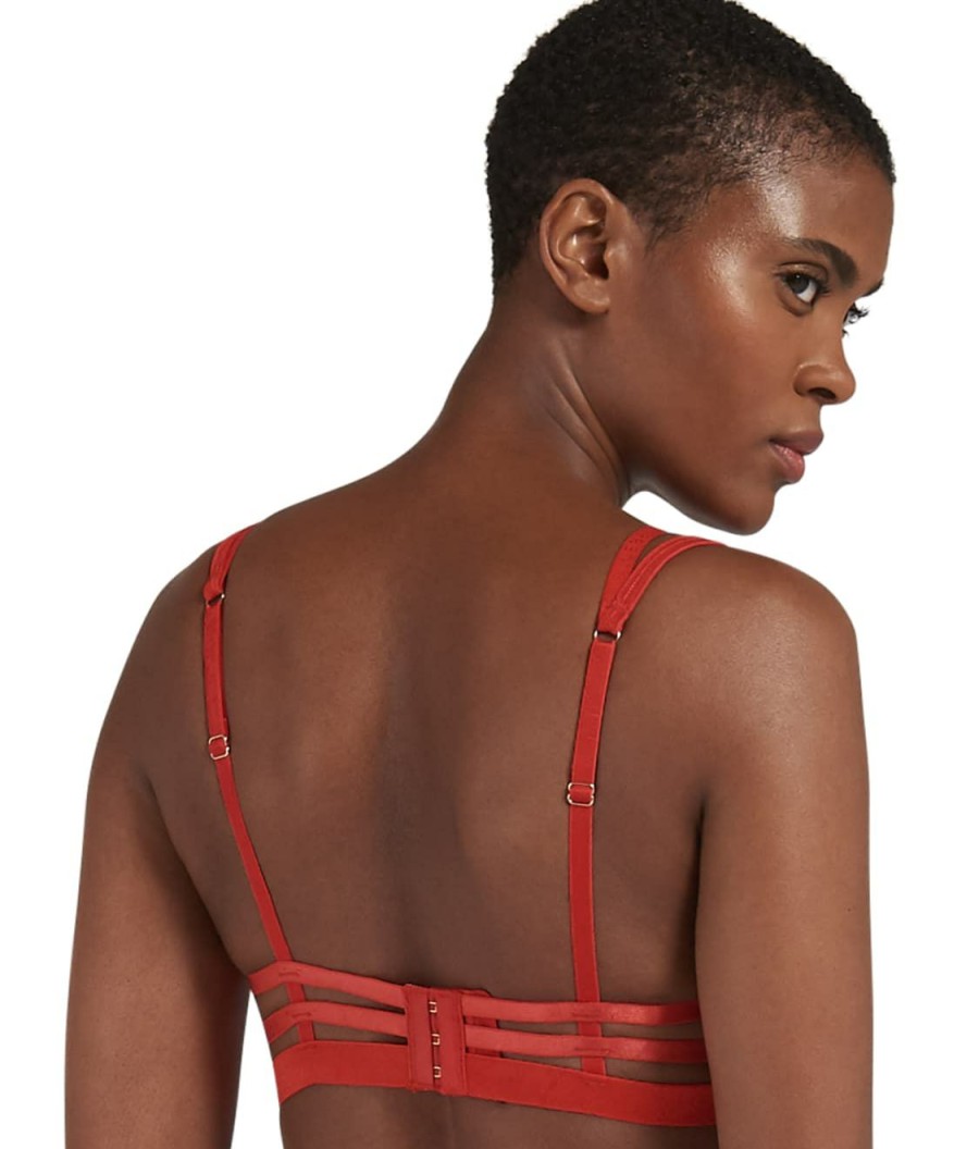 Bras * | Bluebella Outlet Sacha Bra Red